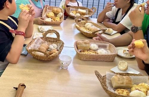  タイから日本旅行中に天然酵母パン作り体験